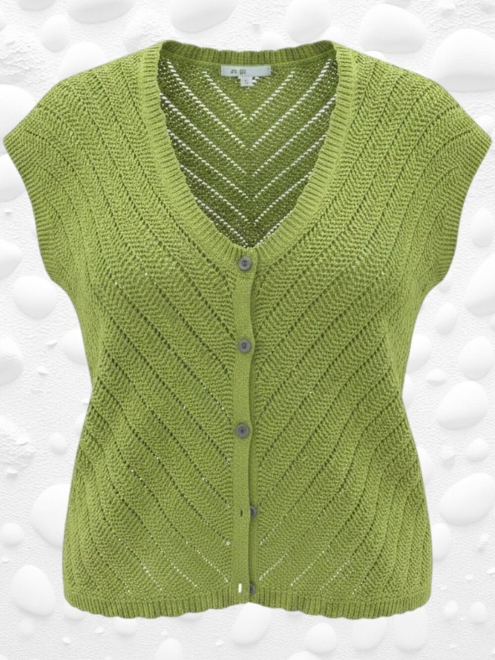 CLEO Short Green Vest Size XL - Picture 4 of 7